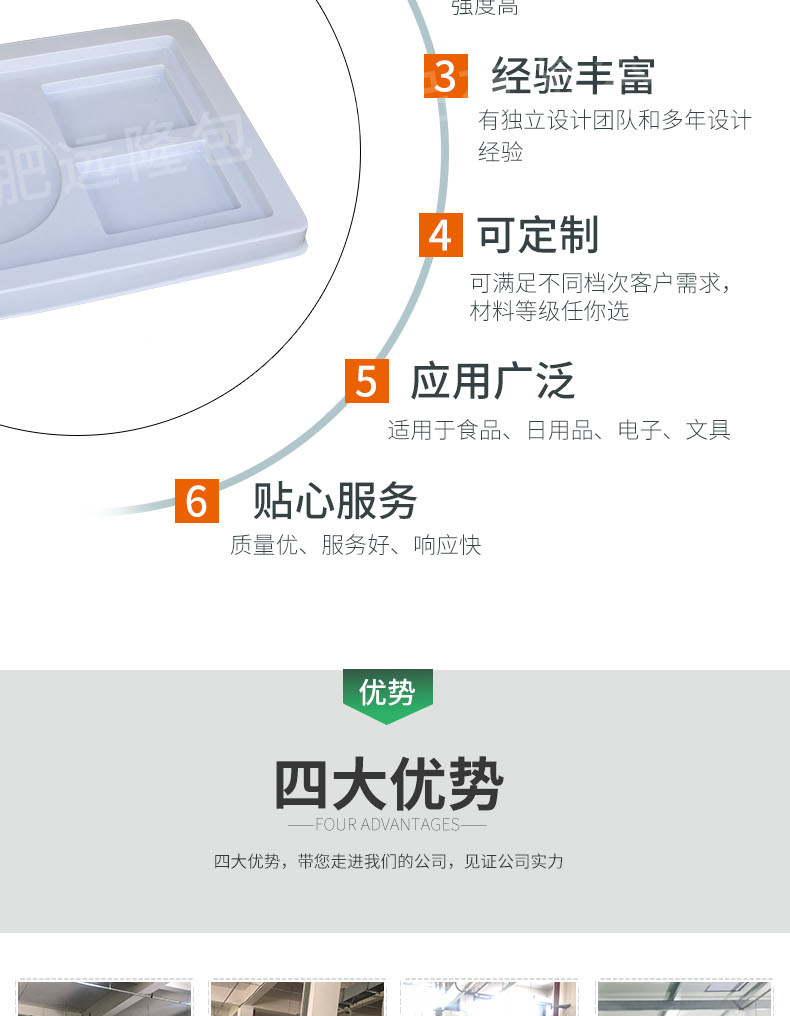 PP防摔電子吸塑托盤包裝產品